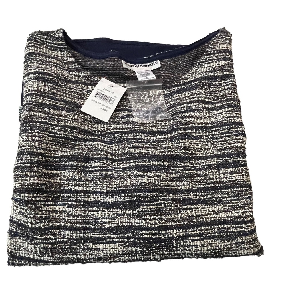 Cathy Daniels cowl neck sweater size large - Picture 11 of 15